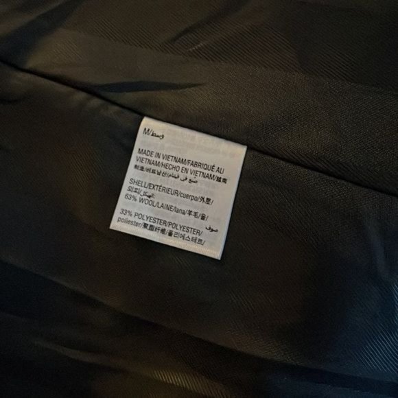 INC International Concepts Men's Tan Coat Trench Coat Peacoat Size M - Picture 6 of 6